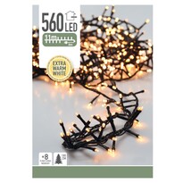 Instalație de crăciun luminițe LED Cluster, 560 mini LED-uri Instalație de crăciun luminițe LED Cluster, 560 mini LED-uri