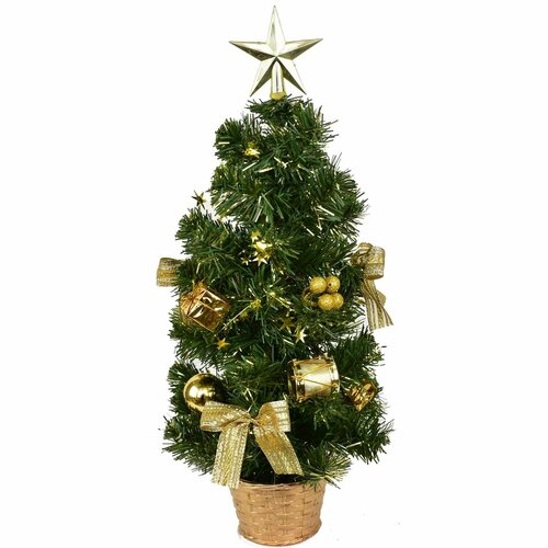 Božično okrašeno drevesce Grosseto, 45 cm