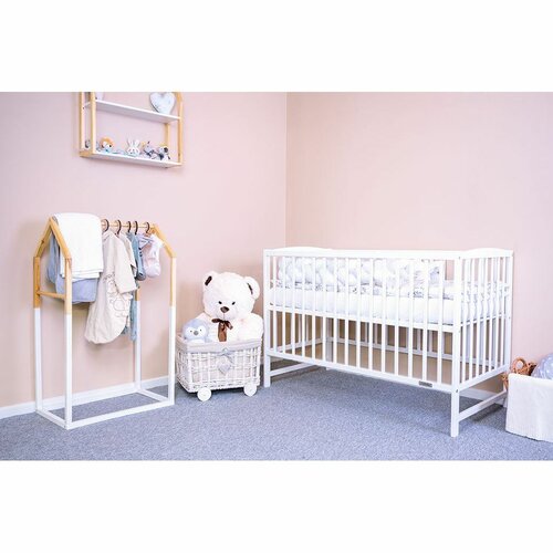 Nowe łóżeczko dziecięce Lilly, białe