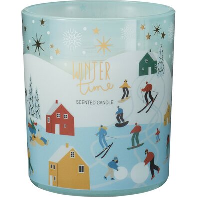 Lumânare parfumată Winter Fun, aromă WinterBreeze, 270 g