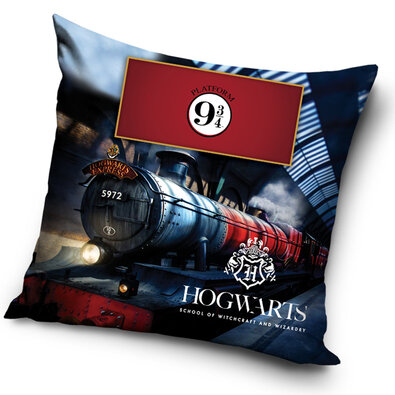 Față de pernă Harry Potter Hogwarts Expres , 40 x 40 cm