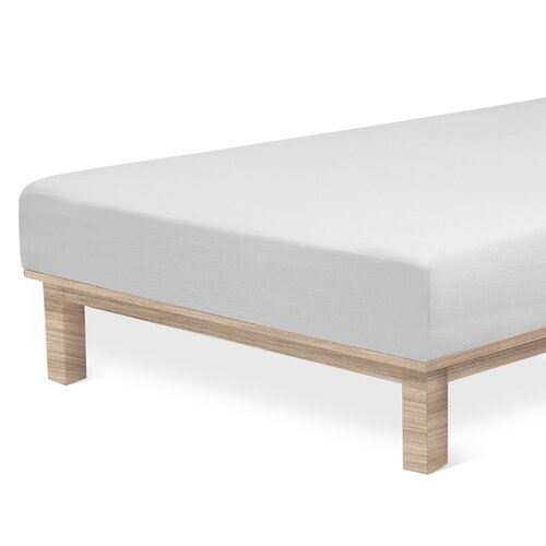 4Home jersey sheet Luxury gri , 90 x 200 cm