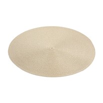 Altom Сервірувальний килимок бежевий, діаметр 38  см, набір з 4-х штук