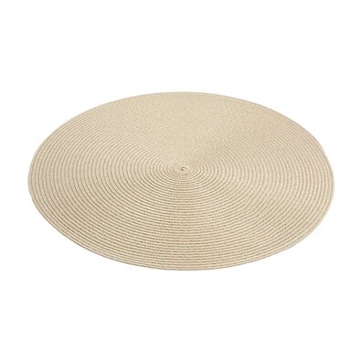 Altom Strojenje Straw bež, premer 38 cm, set 4kosov