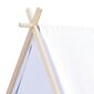 Bino Namiot dziecięcy Domek biały, 125 x 92 x 95 cm