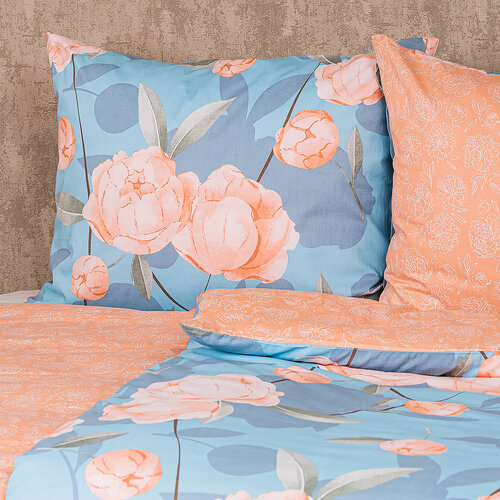 4Home Pościel bawełniana Peony Dream, 140 x 220 cm, 70 x 90 cm