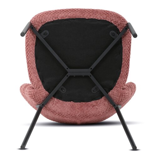 Étkező szék Bouclé CT-W1077 PINK2, rózsaszín