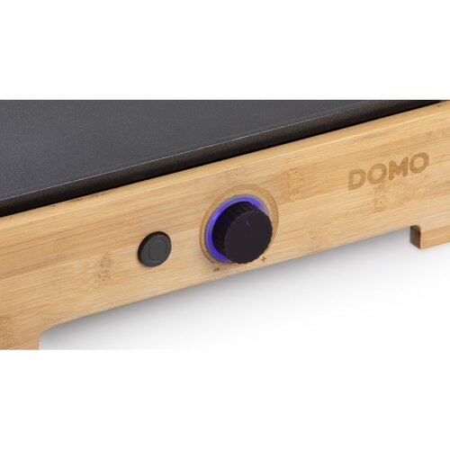 DOMO DO9271G stolní elektrický Plancha gril Bamboo Style