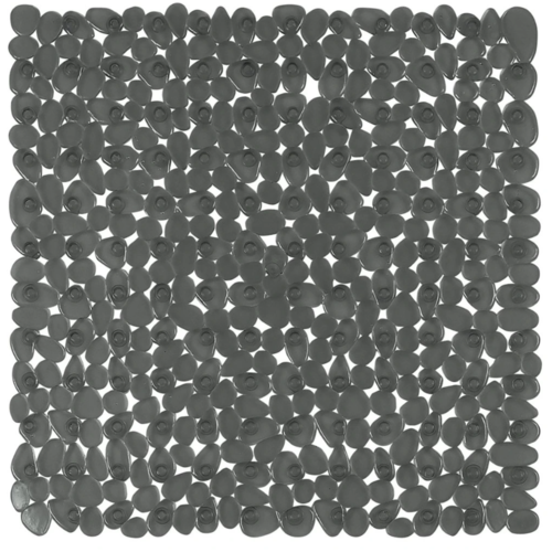 Spirella Protišmyková podložka do sprchy RIVERSTONE, tmavosivá, 54 x 54 cm