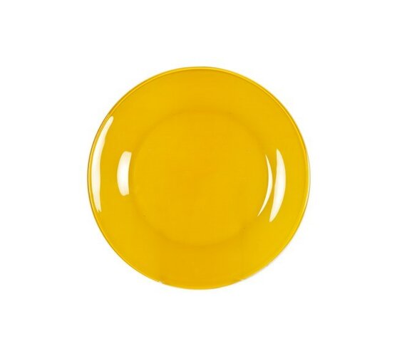 Dezertní talíř, 6 ks, žlutá, oranžová