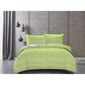 DecoKing Saténové povlečení Ducato Greenleaf, 200 x 220 cm, 2 ks 70 x 90 cm