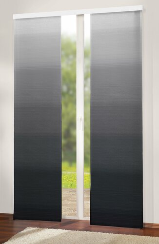 Japonská stěna Darking šedá, 50 x 245 cm