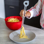 Koziol Hluboký talíř CONNECT PLATE 24 cm, tm. šedá