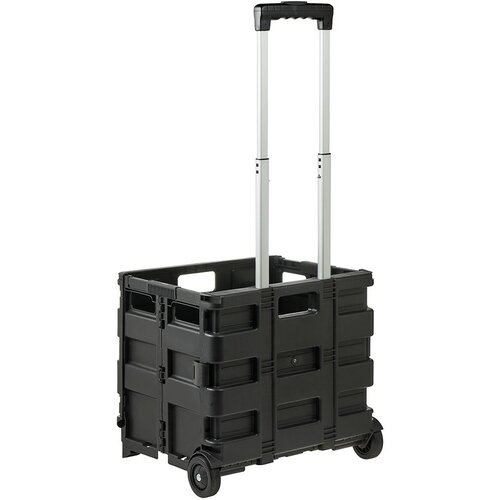 Keeeper Skládací nákupní vozík Olli 45 l Black