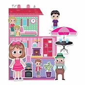 Headu Hracia sada s puzzle Môj vymyslený svet Domček