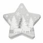 Altom Weihnachtliche Blechdose Silver Christmas tree, 23 x 22 x 6 cm