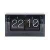 Karlsson 5976BK Ceas de birou/perete de designnegru, 21 cm