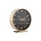 Karlsson 5970BK dizajnové stolné hodiny/budík čierna, pr. 16 cm